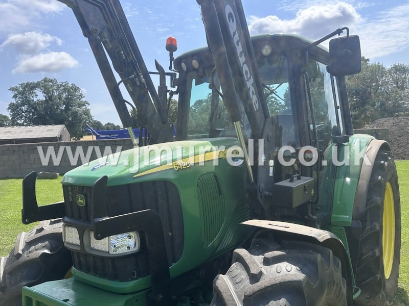 John Deere 6420 Tractor Quickie Q960 End Loader For Sale