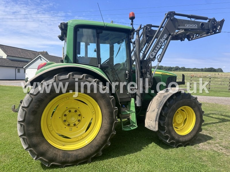 John Deere 6420 Tractor Quickie Q960 End Loader For Sale