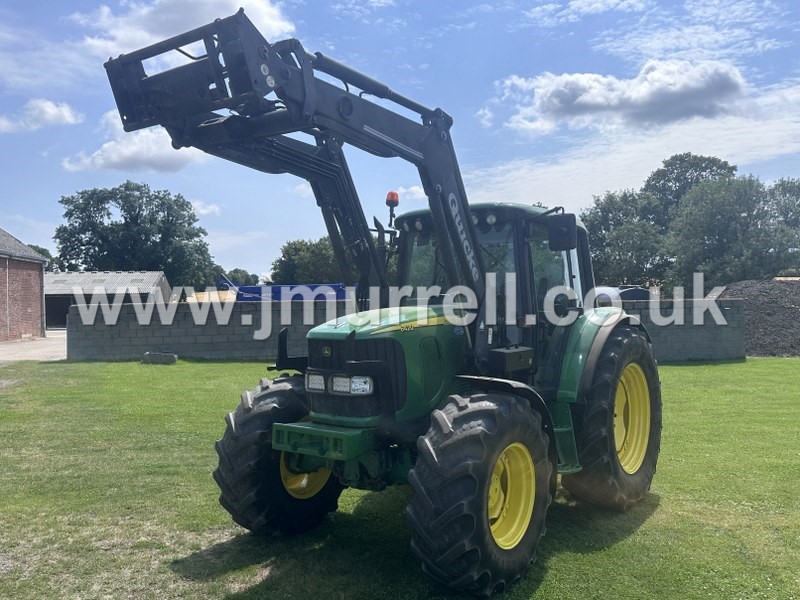 John Deere 6420 Tractor Quickie Q960 End Loader For Sale