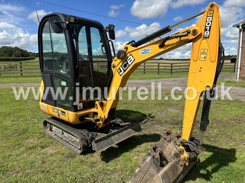 2017 JCB 8018 CTS Mini Digger For Sale