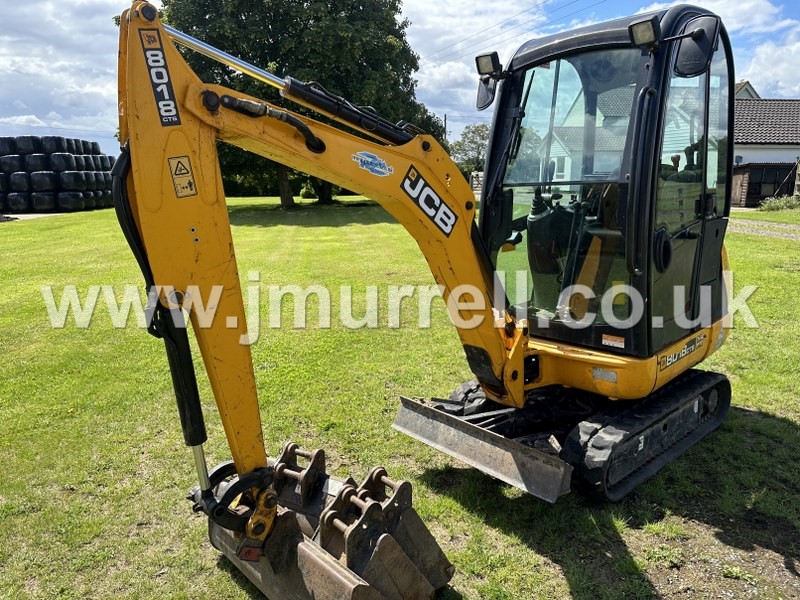 2017 JCB 8018 CTS Mini Digger For Sale