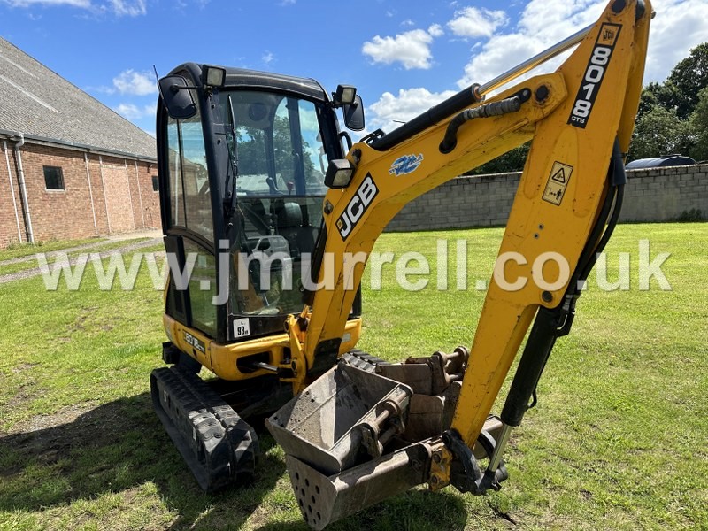 2017 JCB 8018 CTS Mini Digger For Sale