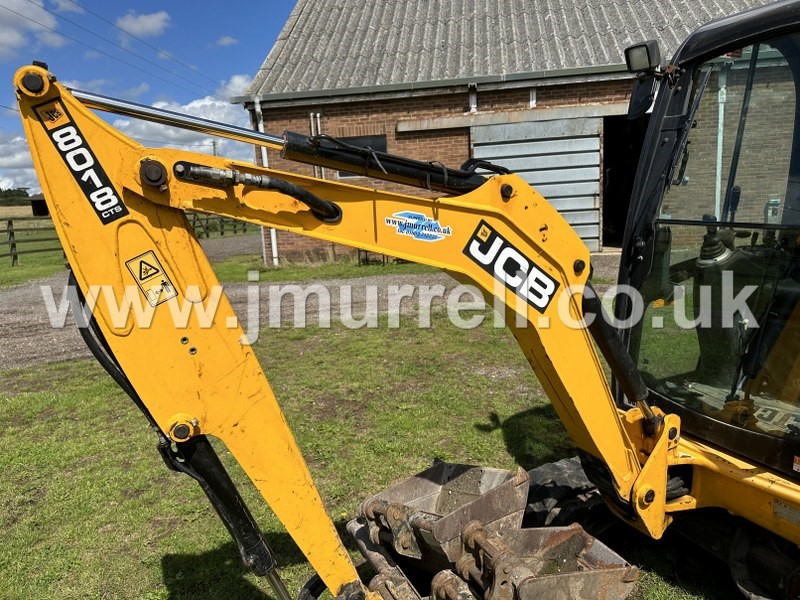 2017 JCB 8018 CTS Mini Digger For Sale