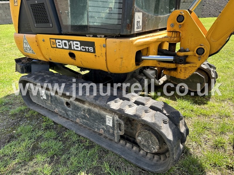 2017 JCB 8018 CTS Mini Digger For Sale