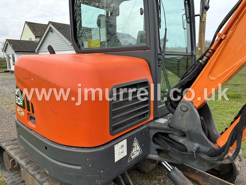 Doosan DX60R Rubber Tracked Excavator For Sale