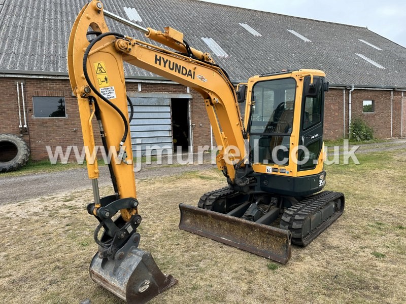 Hyundia Robex 35Z-9 mini excavator