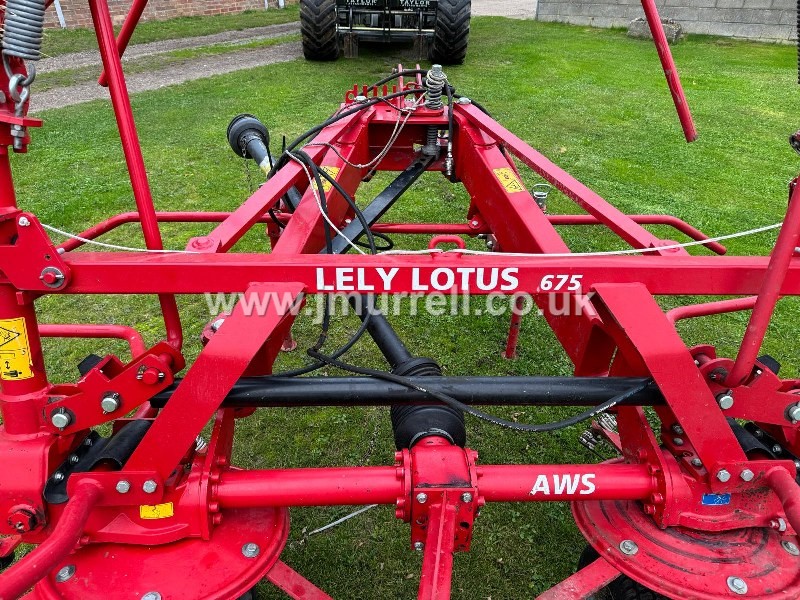 Lely Lotus Stabilo 675 Hay Straw Turner For Sale