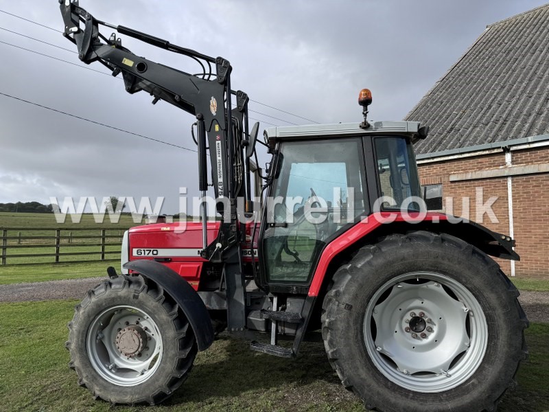 Massey Ferguson 6170 Tractor with Fore End Loader For Sale 