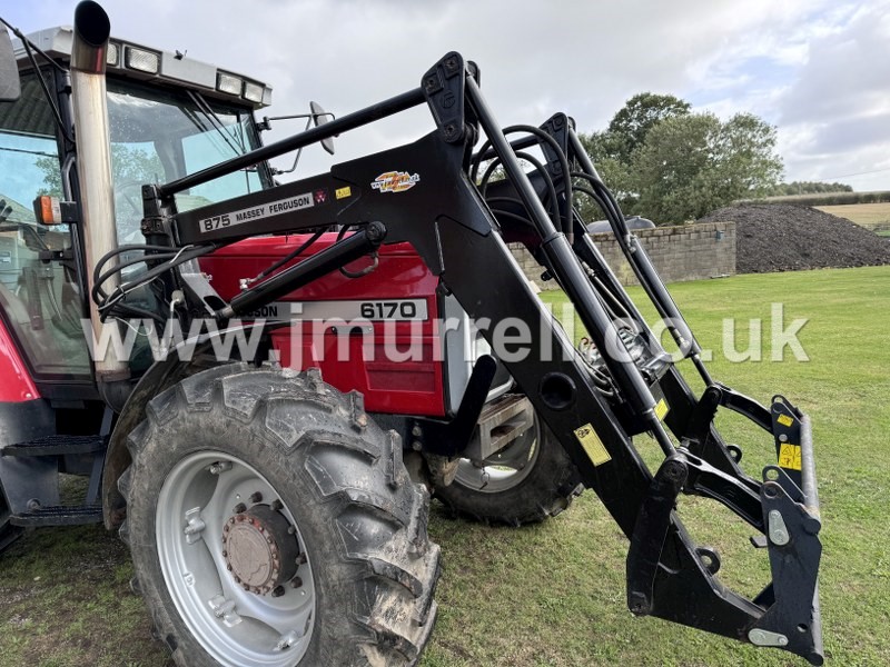 Massey Ferguson 6170 Tractor with Fore End Loader For Sale 