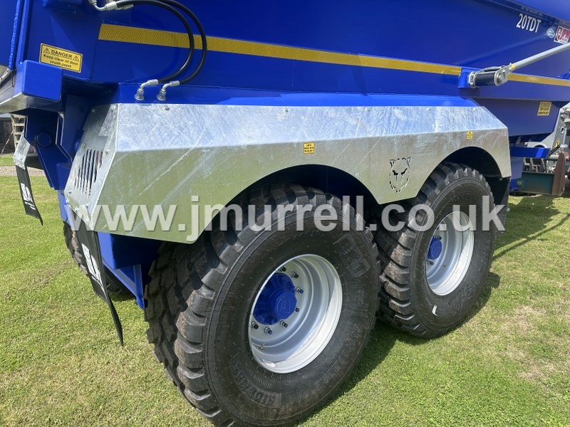 JPM 20T Dump Trailer with Roll Over Sheet