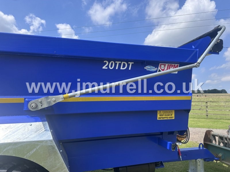 JPM 20T Dump Trailer with Roll Over Sheet