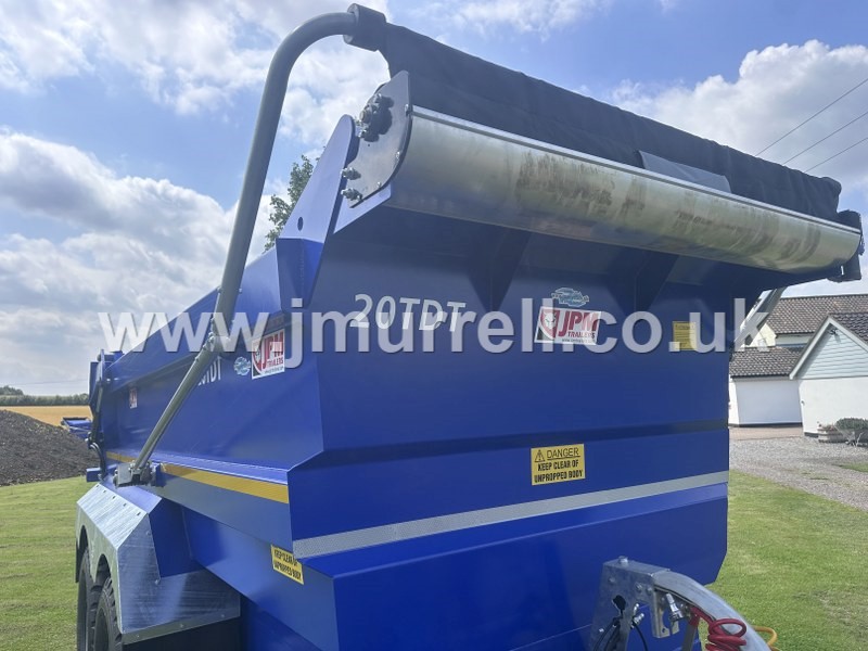 JPM 20T Dump Trailer with Roll Over Sheet