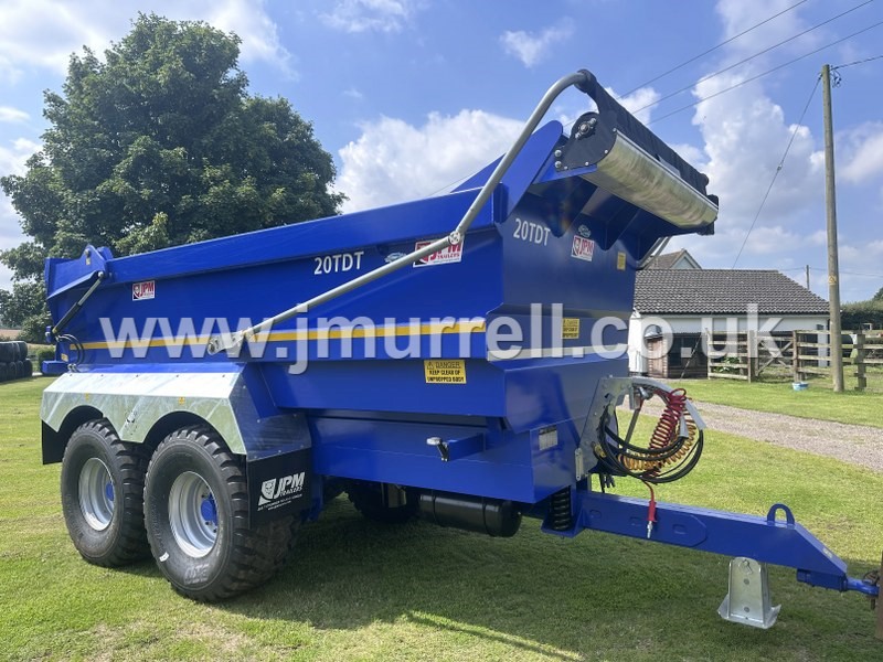 JPM 20T Dump Trailer with Roll Over Sheet