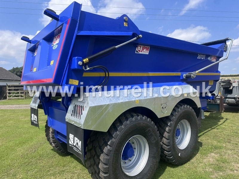 JPM 20T Dump Trailer with Roll Over Sheet