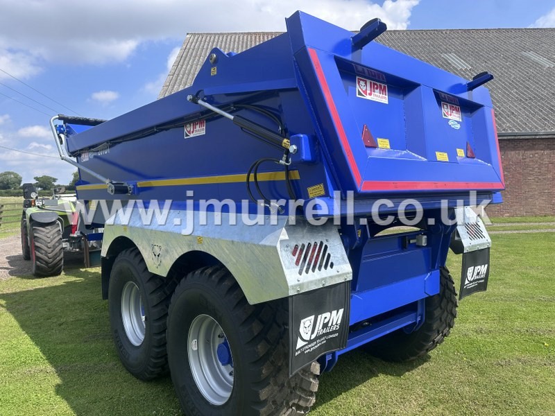 JPM 20T Dump Trailer with Roll Over Sheet