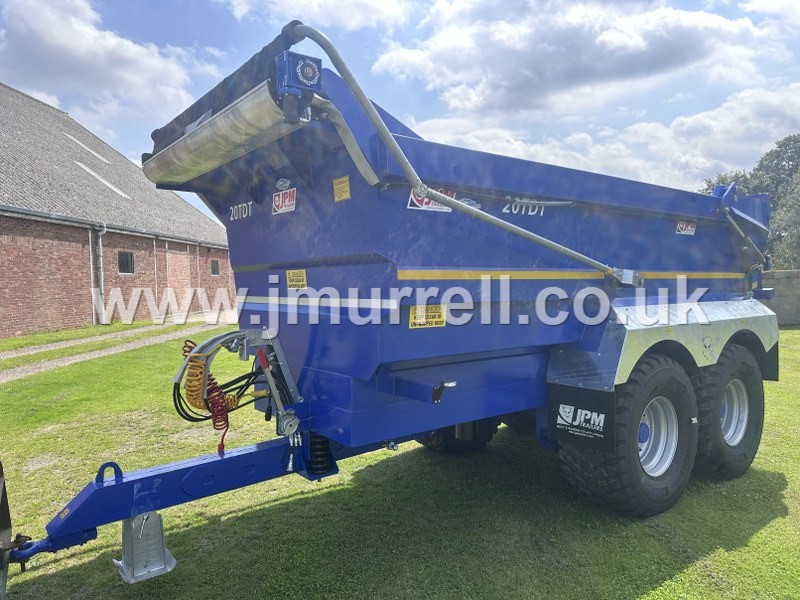 JPM 20T Dump Trailer with Roll Over Sheet