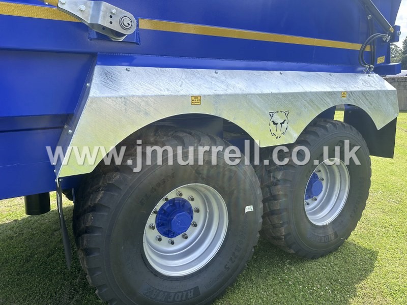 JPM 20T Dump Trailer with Roll Over Sheet