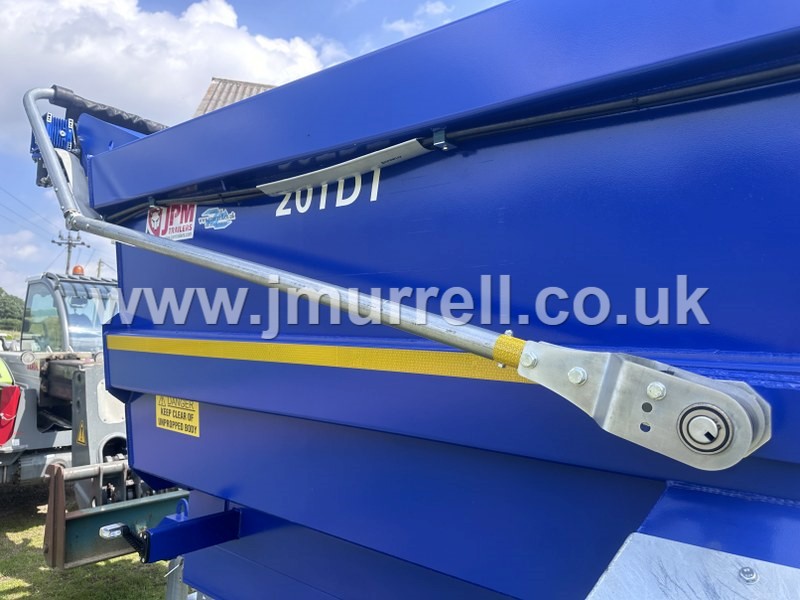 JPM 20T Dump Trailer with Roll Over Sheet