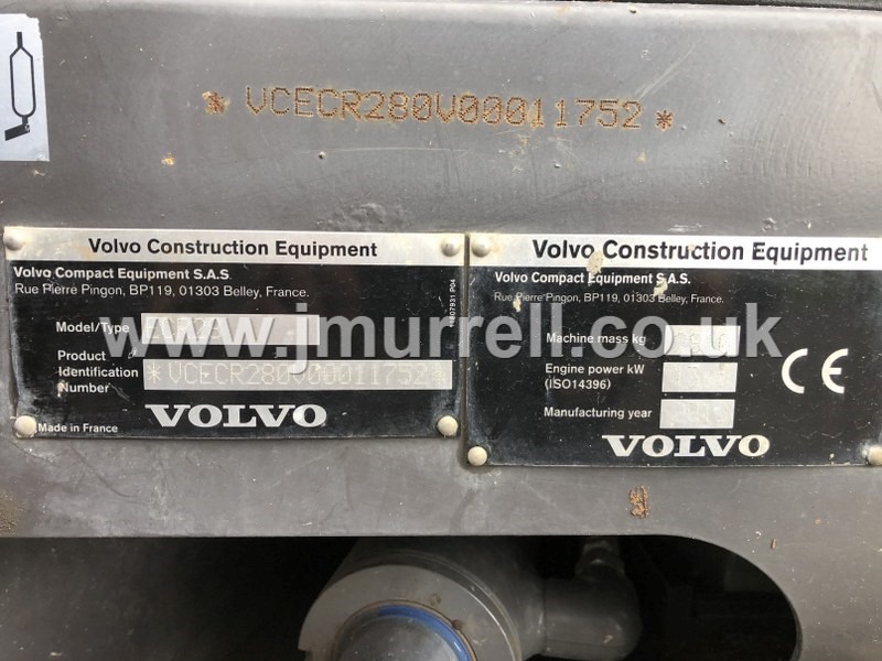 Volvo ECR28 Mini Digger For Sale