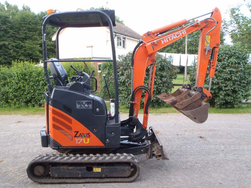 Hitachi Zaxis 17U Mini Digger For Sale