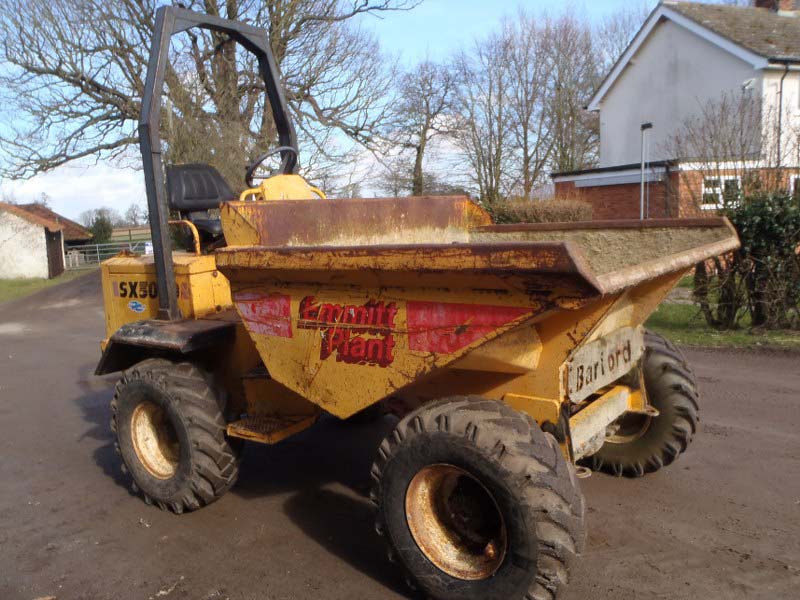 Barford SX3000 site dumper for sale