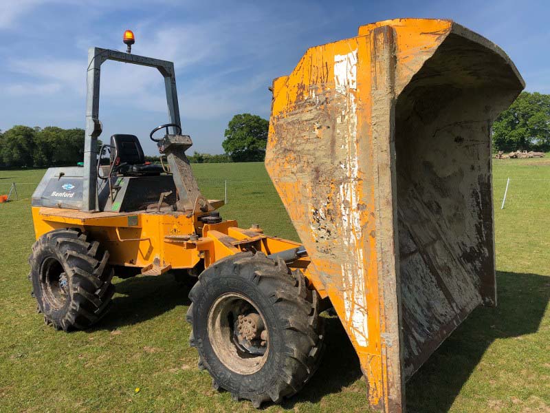 Benford PT6000 site dumper for sale