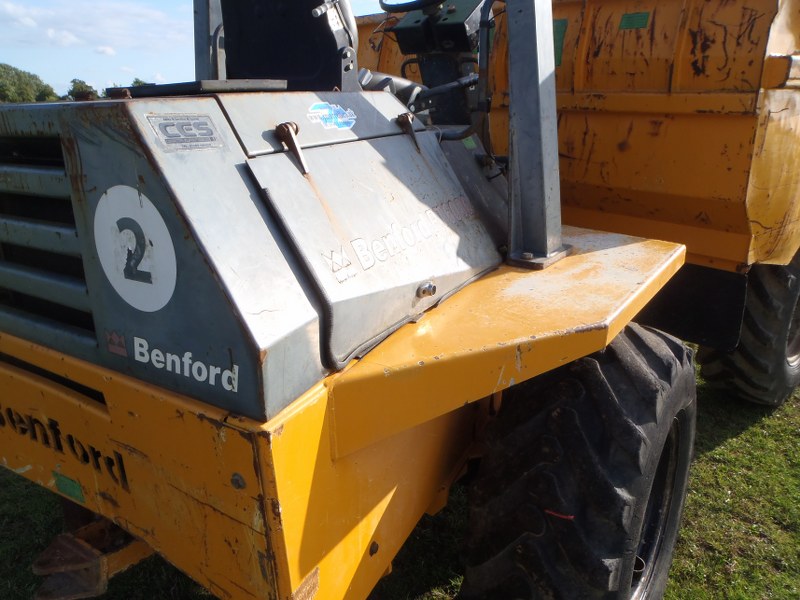 Benford Terex PT6000 site dumper for sale