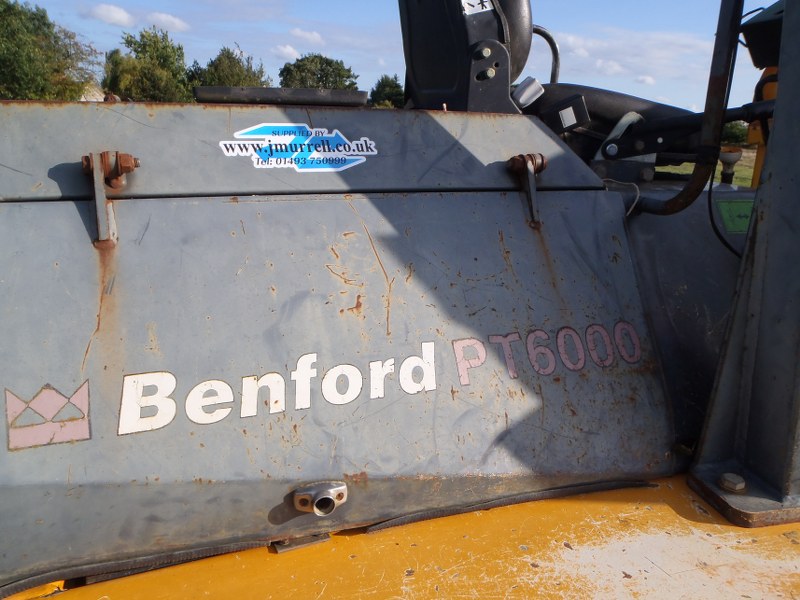 Benford Terex PT6000 site dumper for sale