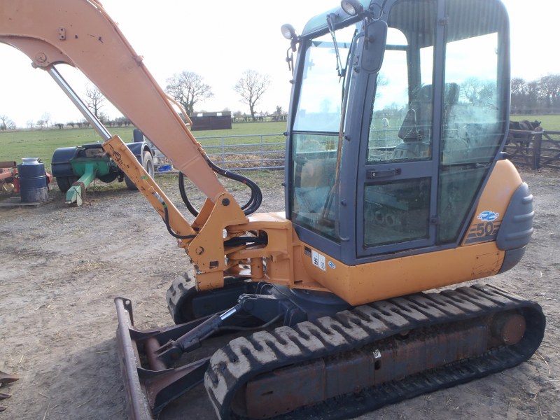 Case 50 Maxi excavator for sale