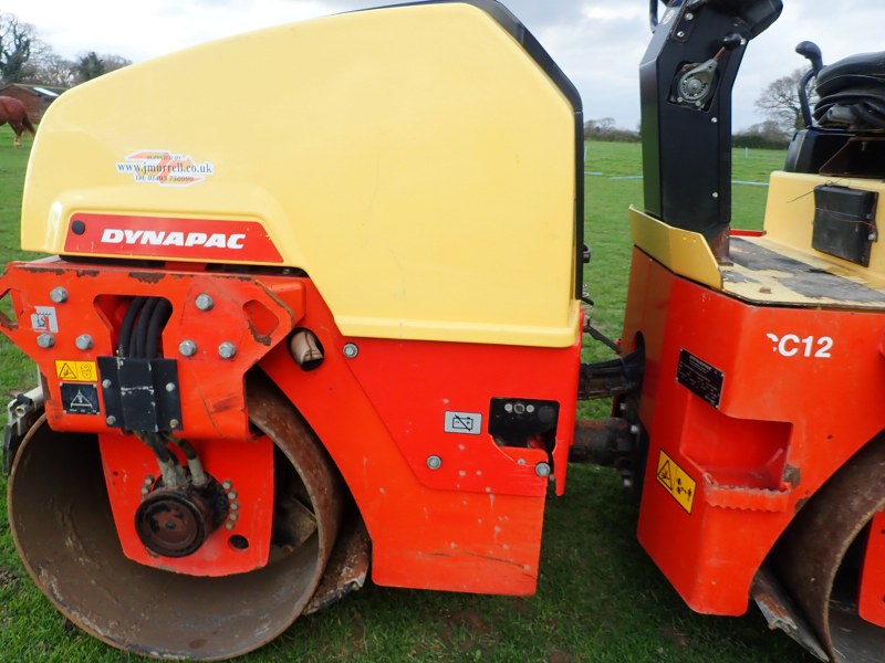 Dynapac CC1200 double drum roll for sale