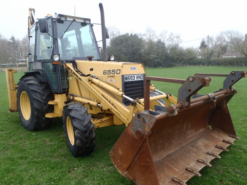 Ford 655D Turbo Special wheeled digger for sale