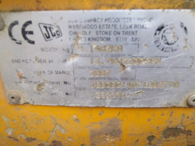 JCB 8014 CTS Mini Excavator for sale