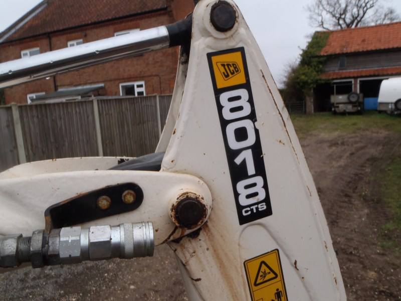 JCB 8018 CTS Compact mini digger for sale