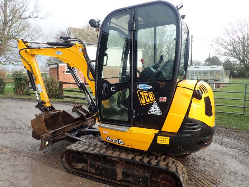 2014 JCB 8026CTS Excavator for sale