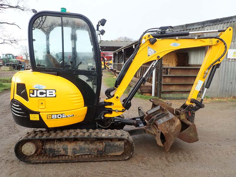 2014 JCB 8026CTS Excavator for sale