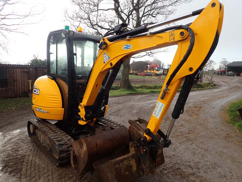 2014 JCB 8026CTS Excavator for sale