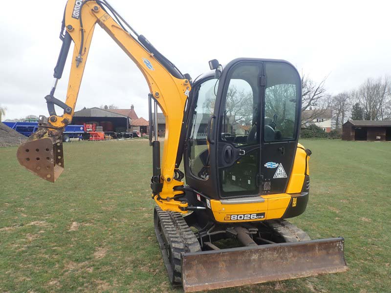 JCB 8026CTS Excavator for sale