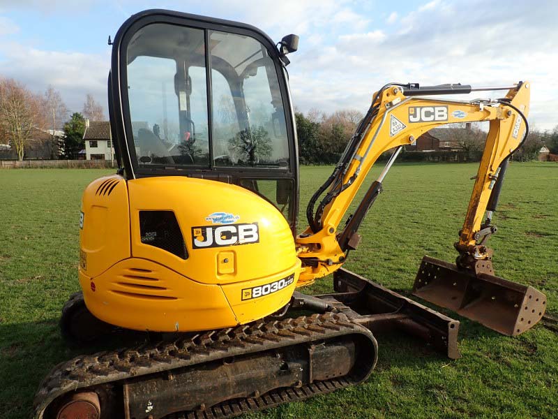 JCB 8030 ZTS Compact Excavator Mini Digger