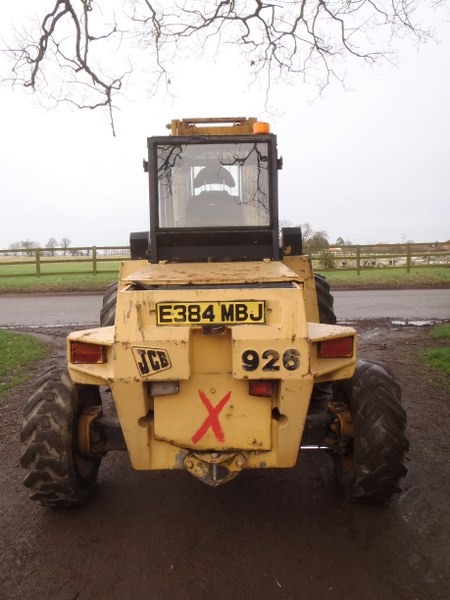 JCB 926 Rough Terrain Forklift For Sale