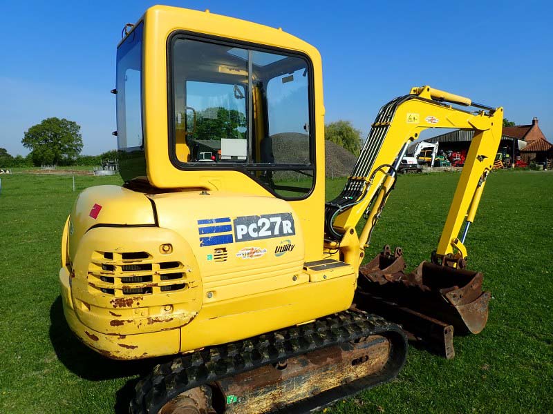 Komatsu PC 27R-8 Utility Excavator for sale