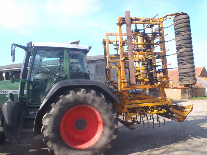 Simba 6 Meter spring tine harrow for sale