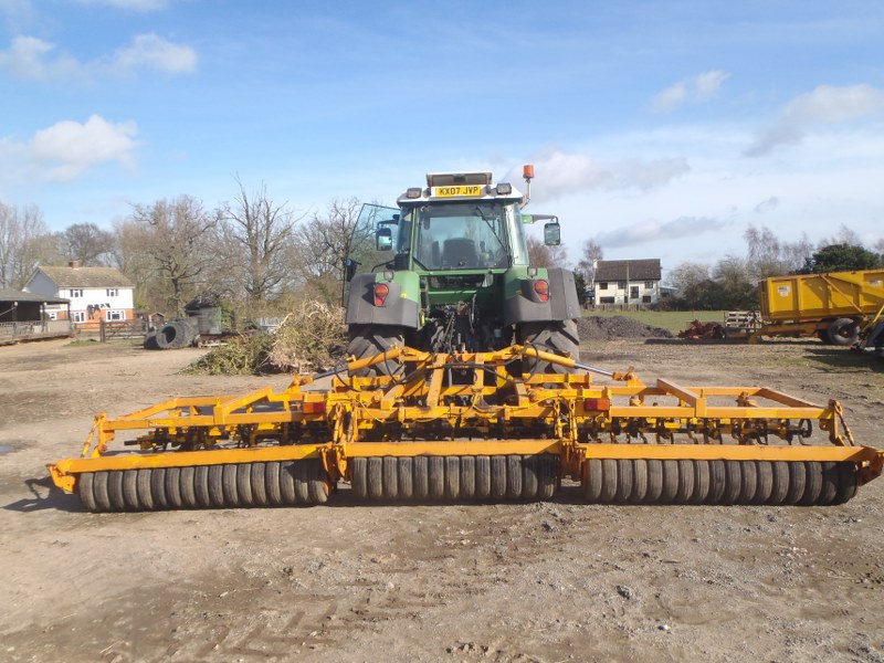 Simba 6 Meter spring tine harrow for sale