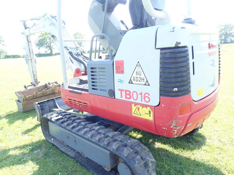 Takeuchi TB016 Mini Digger For sale