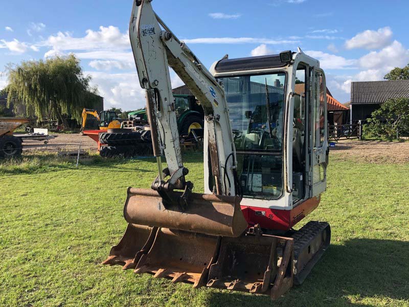 Takeuchi TB016 Compact mini digger for sale