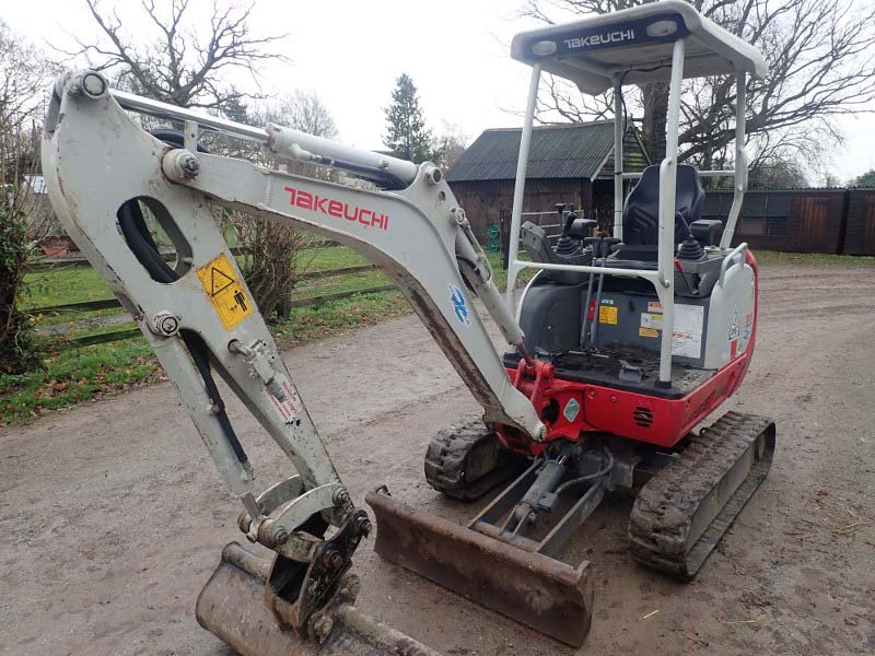 Takeuchi TB216 Compact mini digger for sale