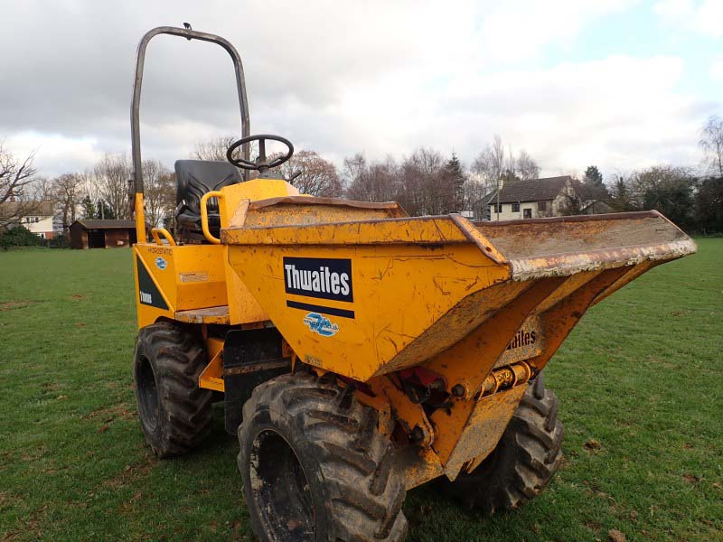 Thwaites 1 Tonne skip loader dumper for sale