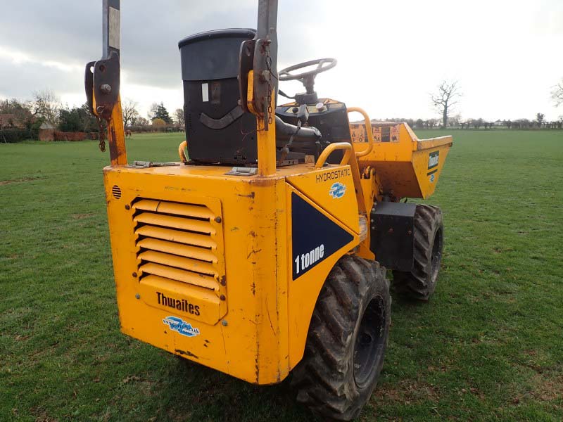 Thwaites 1 Tonne skip loader dumper for sale