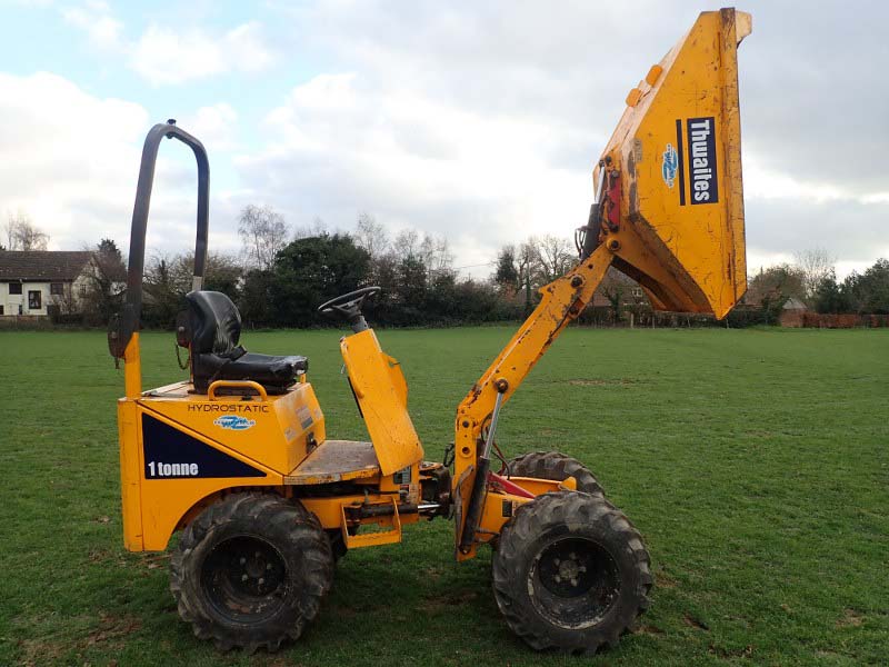 Thwaites 1 Tonne skip loader dumper for sale