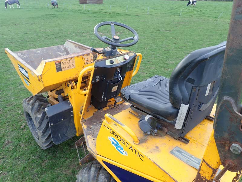 Thwaites 1 Tonne skip loader dumper for sale