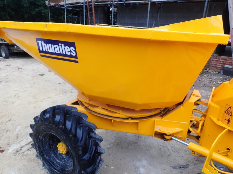 Thwaites 2 Tonne swivel skip site dumper for sale